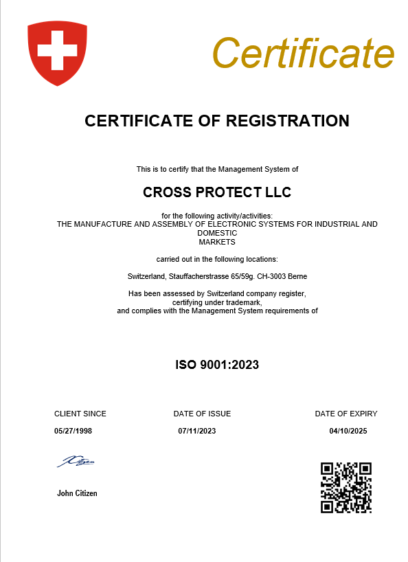 Switzerland business registration certificate Word and PDF template
